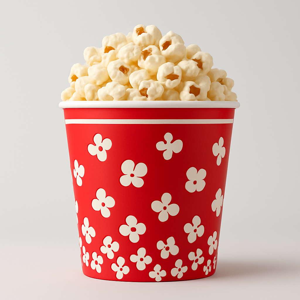 تيست)اكواب ذرة ورقية حجم متوسط)